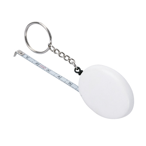 MINI LLAVERO FLEXOMETRO BLANCO