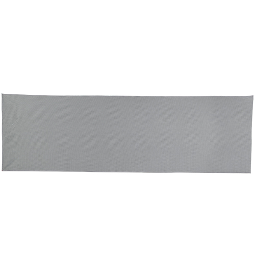 TOALLA DEPORTIVA LUGA GRIS DE MIRCROFIBRA MED. 100 X 30 CMS