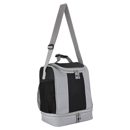 LONCHERA OPOL NEGRO CON GRIS