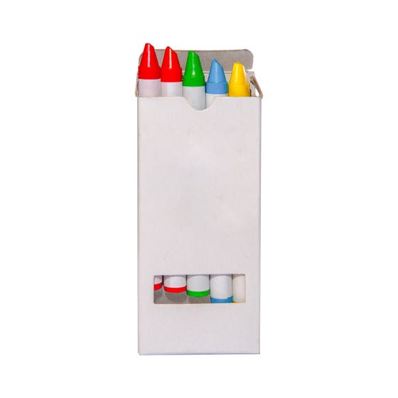 CAJA DE CRAYONES BLANCO