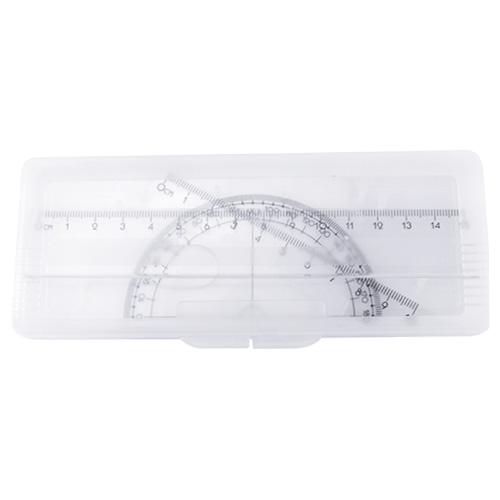 ESTUCHE DE GEOMETRIA BLANCO FROSTY