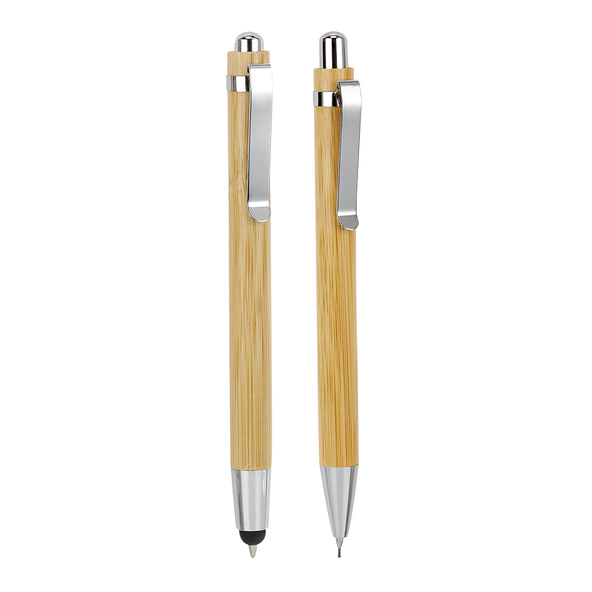 SET DE BOLIGRAFO Y LAPICERA DE MADERA VERNAL