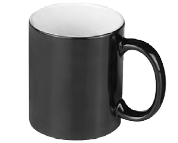 TAZA MAGICA MERLIN PARA SUBLIMACION NEGRO MATE