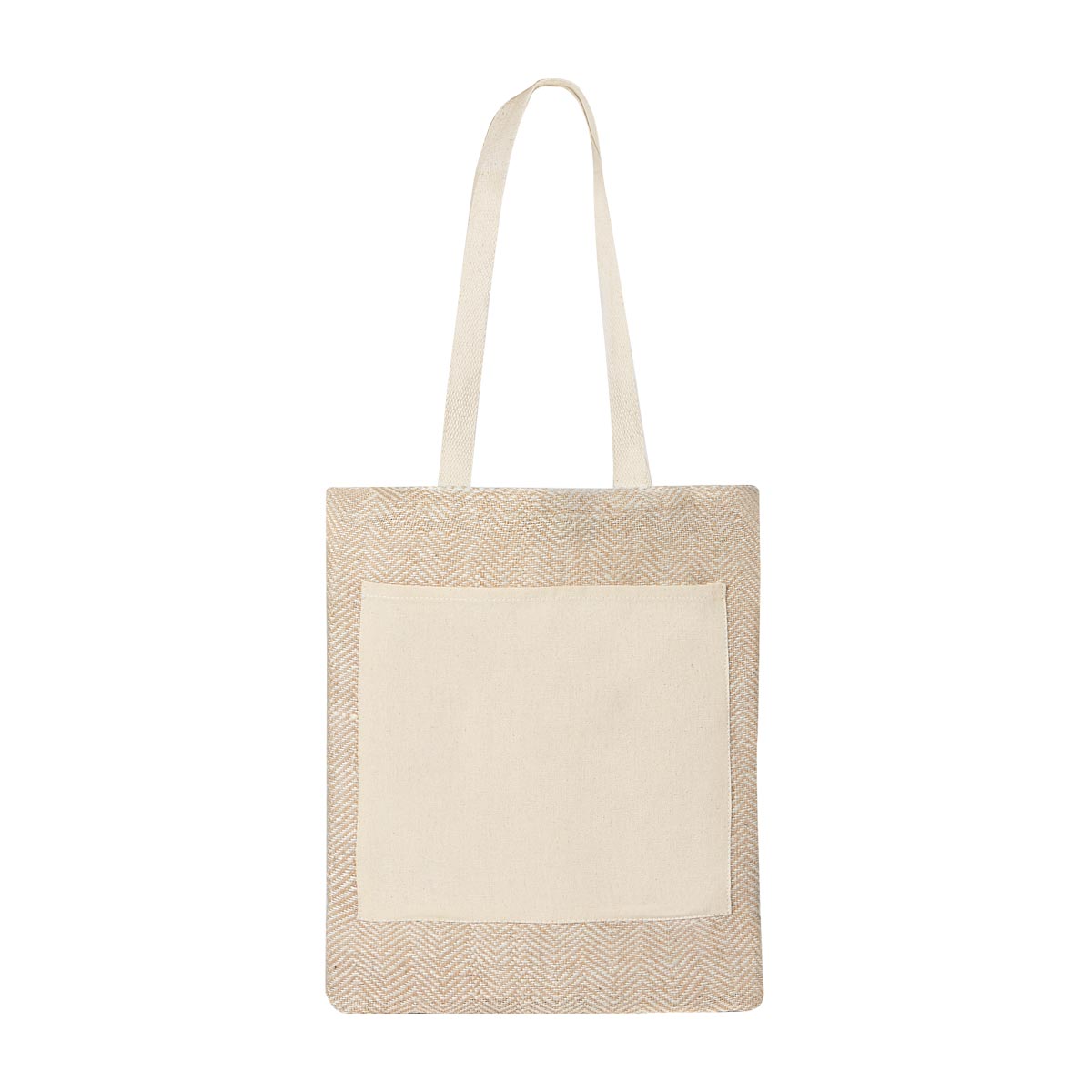 BOLSA LEIRIA (ALGODON Y YUTE)