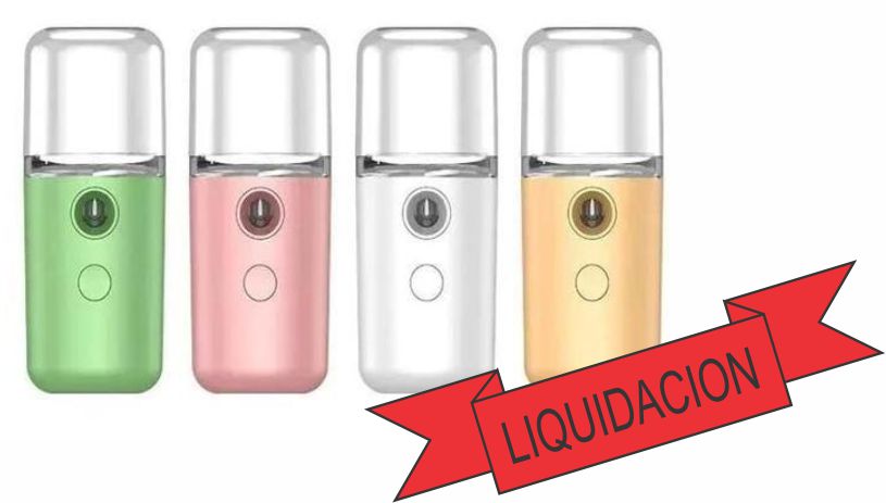 NANO DIFUSOR MIST SANITIZANTE RECARGABLE DE 30 ML