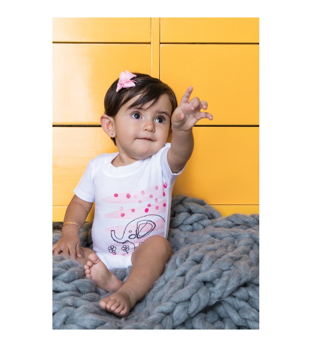 PAÑALERO PARA BEBE 100% POLIESTER BLANCO PARA SUBLIMACION