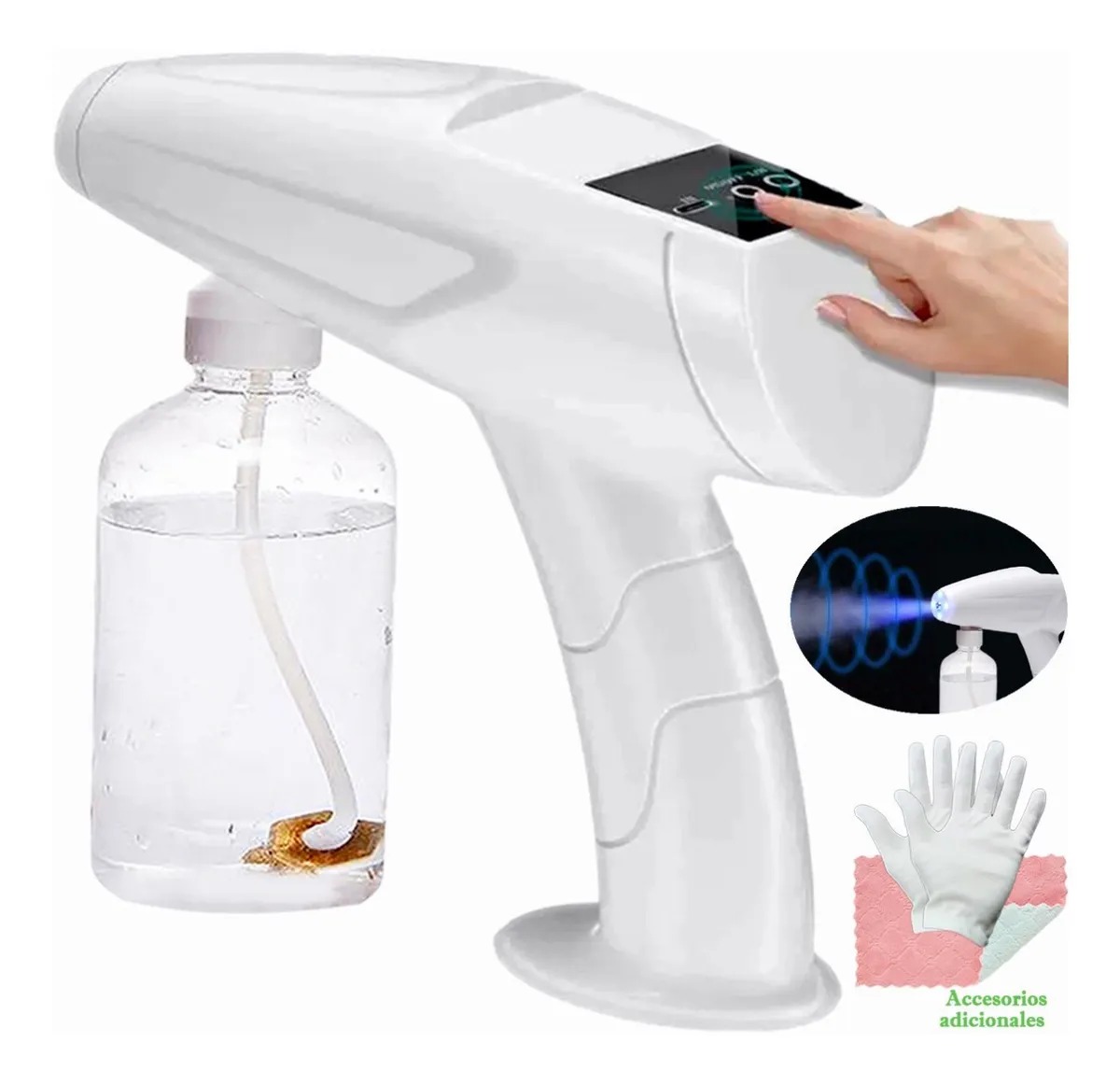 PISTOLA SANITIZANTE NEBULIZADORA INALAMBRICA