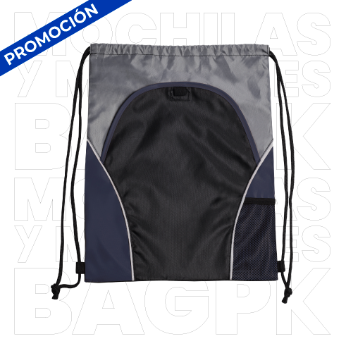 BOLSA UNIVERSITARIA DE POLIESTER AZUL MARINO