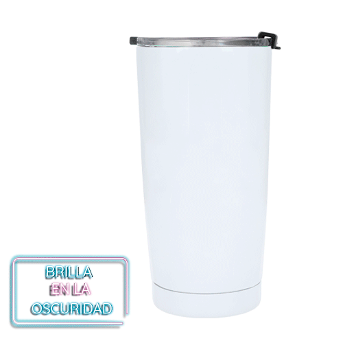 TERMO SIALUM DOBLE PARED DE ACERO BRILLA EN LA OSCURIDAD