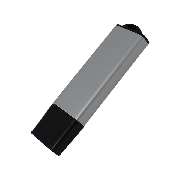 MEMORIA USB START DE 16 GB, METALICA CON TAPA DE PLASTICO EN COLOR PLATA