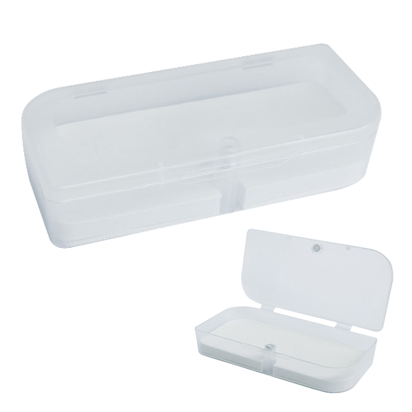 ESTUCHE DE PLASTICO TRASLUCIDO PARA USB