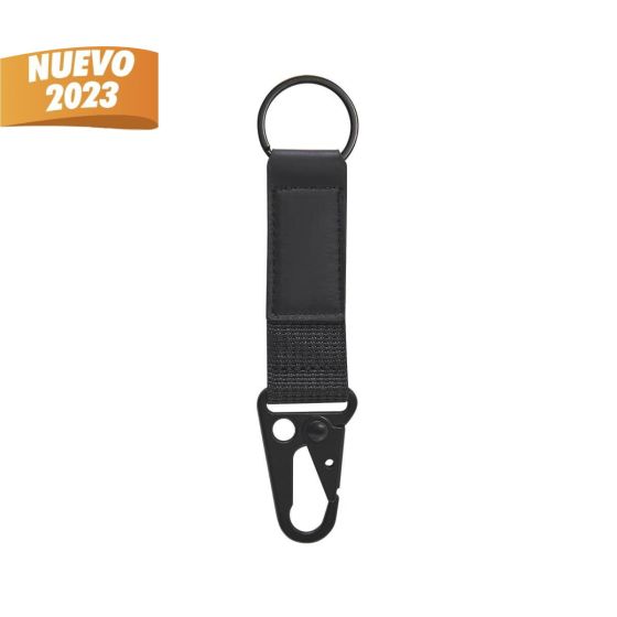 LLAVERO CARSON COLOR NEGRO