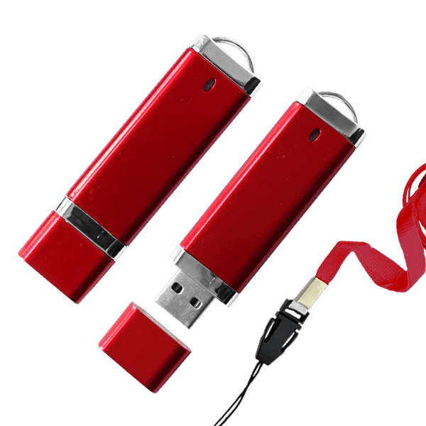 USB LUXURY DE 16 GB COLOR ROJO