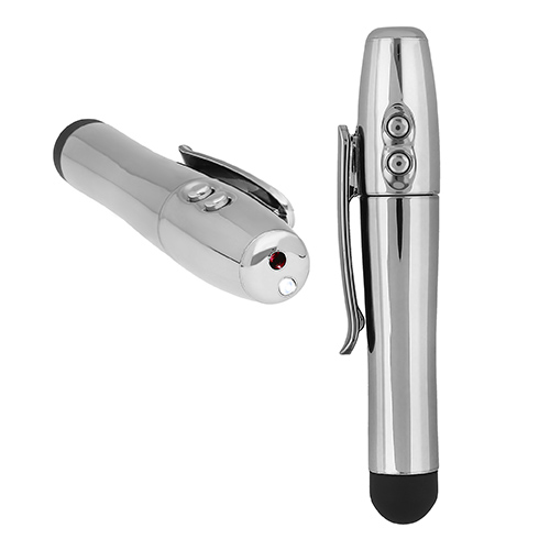 BOLIGRAFO APUNTADOR LASER BORTEX CON GOMA TOUCH