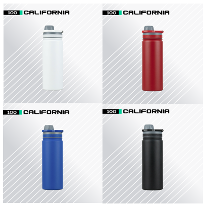TERMO METALICO CALIFORNIA DE 600ML