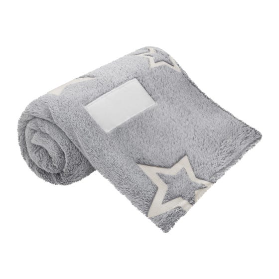 FRAZADA MEKKY COLOR GRIS