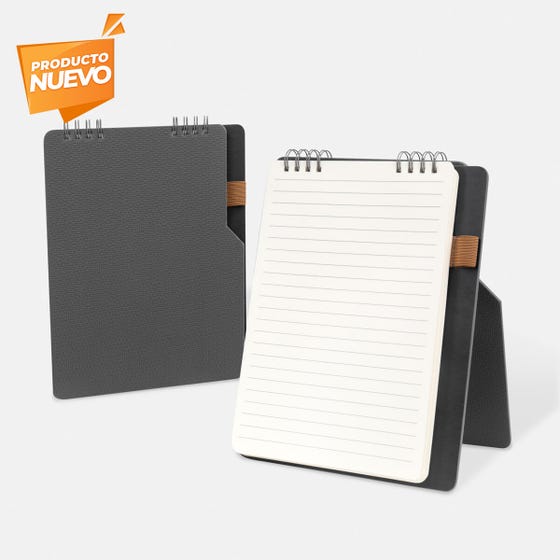 LIBRETA LEMBANI CON CURBIERTA RÍGIDA DE CURPIEL