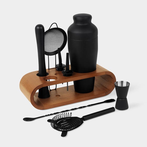 SET SHAKER MIXARE NEGRO