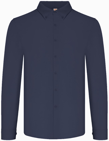 CAMISA PREMIUM INFINITY CABALLERO AZUL MARINO
