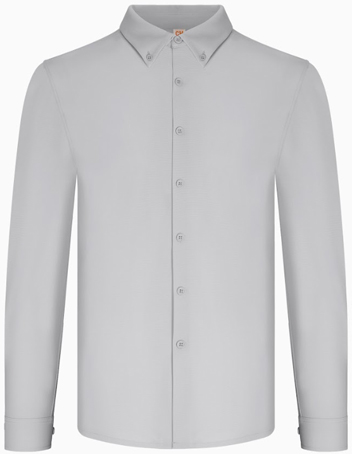 CAMISA PREMIUM INFINITY CABALLERO PLATA