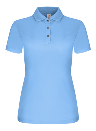 PLAYERA POLO INFINITY DAMA COLOR AZUL CIELO