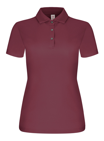 PLAYERA POLO INFINITY DAMA COLOR TINTO