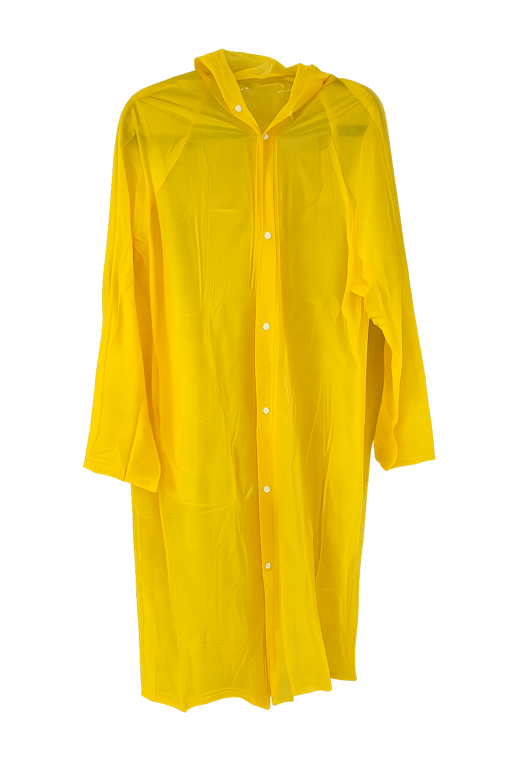 IMPERMEABLE DE VINIL TIPO GABARDINA COLOR AMARILLO (PRE)