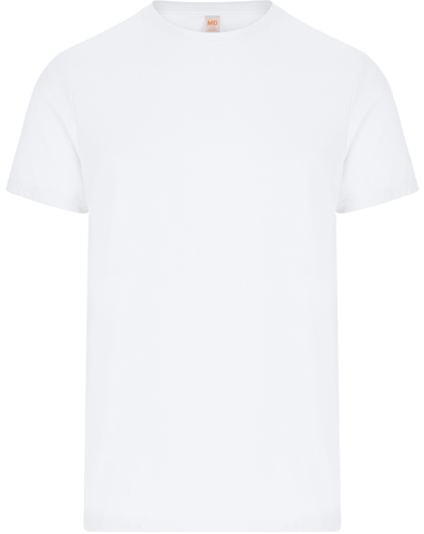 PLAYERA INFINITY PREMIUM CUELLO REDONDO DE CABALLERO COLOR BLANCO