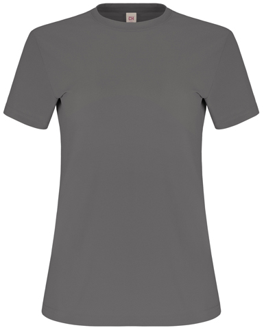 PLAYERA INFINITY PREMIUM CUELLO REDONDO DE DAMA COLOR CARBON