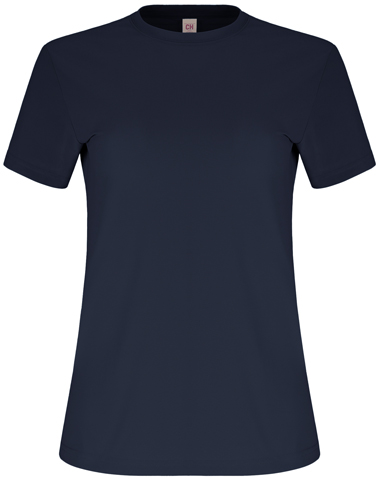 PLAYERA INFINITY PREMIUM CUELLO REDONDO DE DAMA COLOR AZUL MARINO