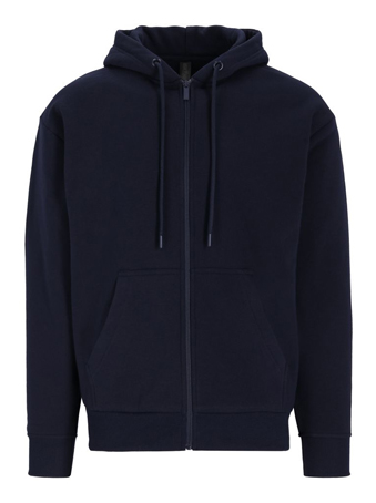 SUDADERA ZIPPER UNISEX COLOR AZUL MARINO